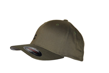 UC Flexfit Military Green Adult Wool Blend Cap